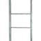 Ekena Millwork 19"W x 36"H x 3 1/2"D Vintage Farmhouse 2 Rung Ladder, Barnwood Decor Collection, Driftwood Blue DECR019X036X04LDRBU - alternate 5